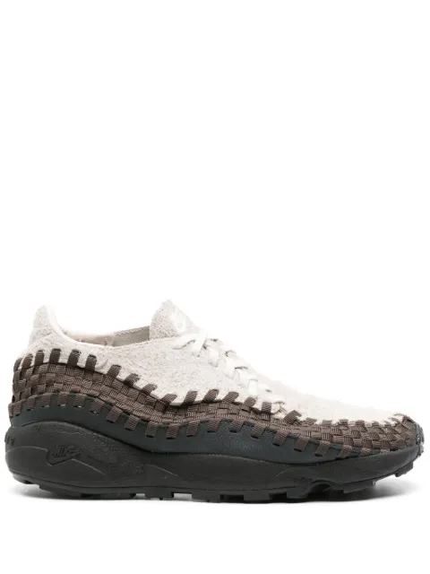 Nike Air Footscape Woven asymmetric sneakers Brown FZ4340