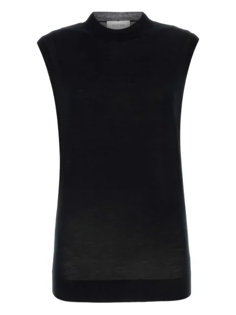 Sportmax round-neck tank top Black 2412361051600