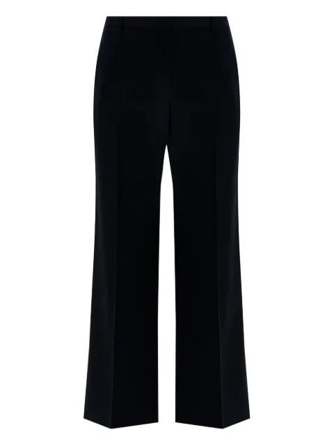 The Row pleated wide-leg trousers Black 8016W3039