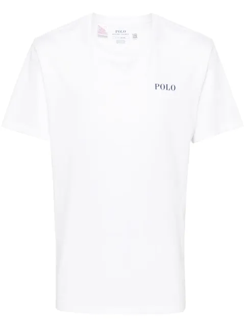 Polo Ralph Lauren logo-print cotton T-shirt White 714931650003