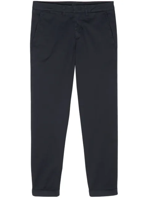 Fay Capri straight-leg trousers Blue NTM8648187TGUR