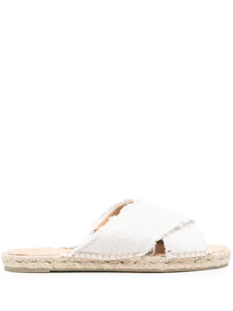Castañer Palmera flat espadrilles White PALMERA032