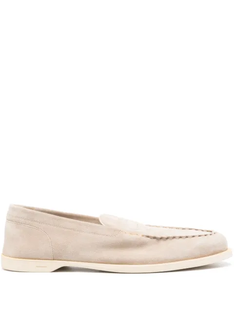 John Lobb Pace suede loafers Neutrals B0222FLE6J080