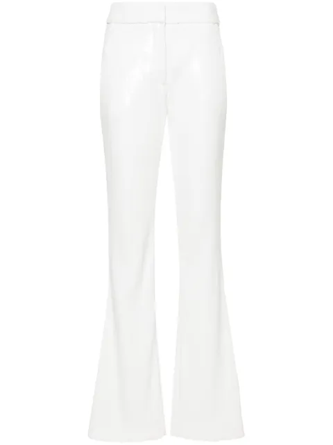 Genny sequinned flared trousers White 76AJA173J0121