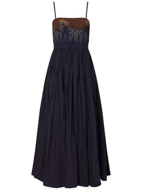 Altuzarra Andrea tie-dye midi dress Blue S2243010SCP016323406BERRYBLUEDIPDYESHIB