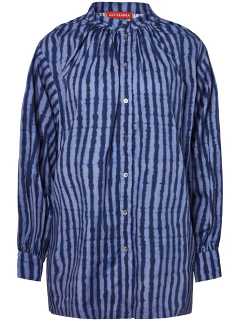 Altuzarra Teresa striped cotton shirt Blue S2244023SCP015309555EVENTIDE
