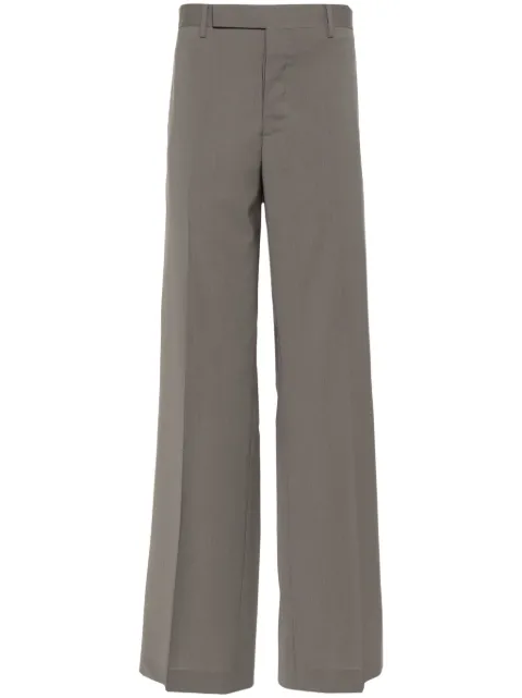 Rick Owens Dietrich pressed-crease trousers Brown RU01D3362WL
