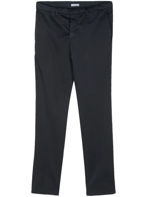 Boglioli pressed-crease straight-leg trousers Blue SB34370793
