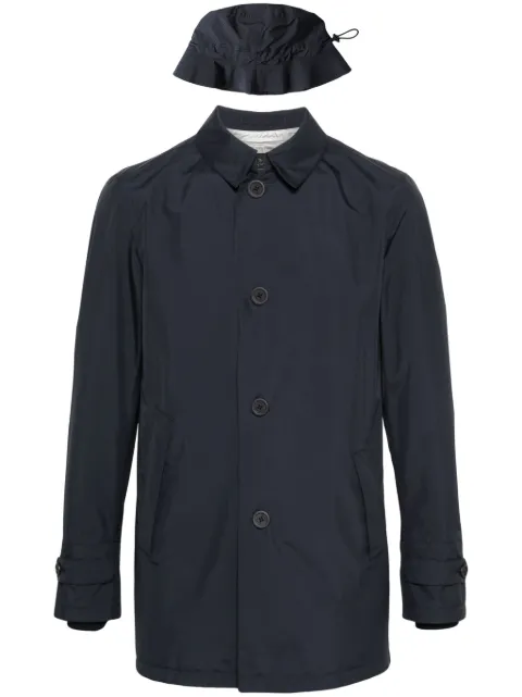 Herno buttoned lightweight jacket Blue IM00065UL11124