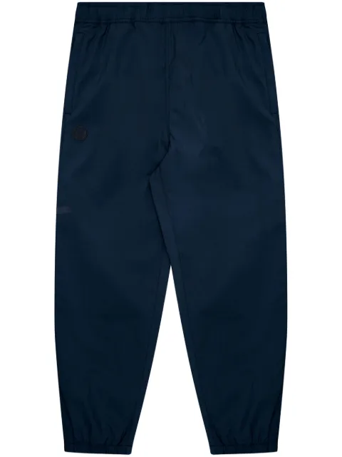 AAPE BY *A BATHING APE® logo-appliqué cargo trousers Blue APTA662XXM