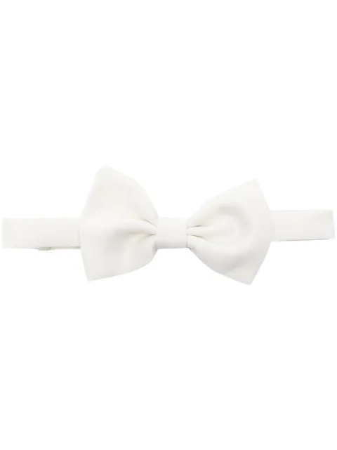Tagliatore satin bow tie Neutrals PAPILLONA10003U