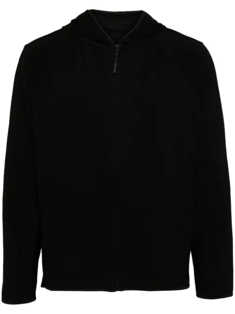 Post Archive Faction long-sleeve hooded jacket Black 51OHRB