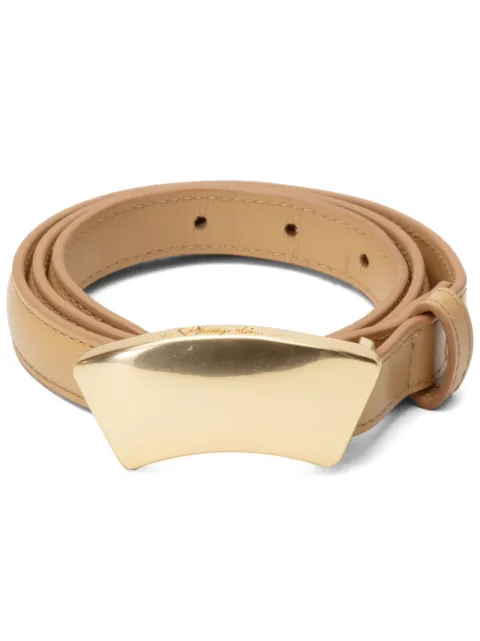 3.1 Phillip Lim ID leather belt Neutrals AS24P037SHXSA102