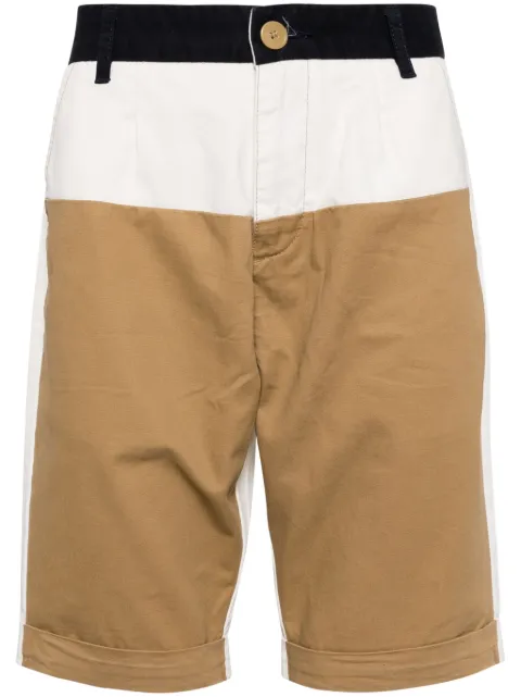 Private Stock The Monarch cotton shorts White PS02ACBS18