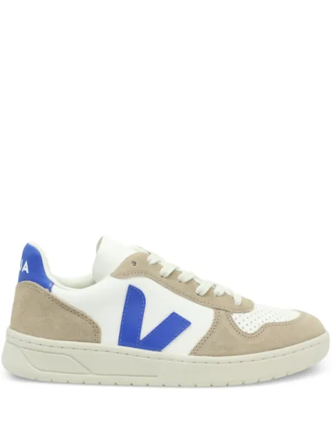 VEJA V-10 Chromefree leather sneakers Neutrals VX0503477