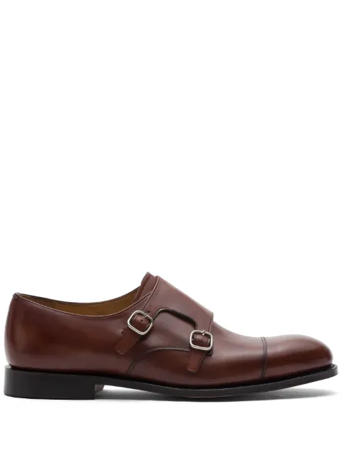 Church's Cowes leather monk shoes Brown EOB097FG000009ADC