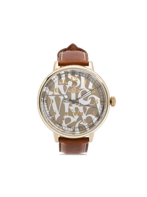 Vivienne Westwood Cavendish 48mm watch Gold VV299GDBR