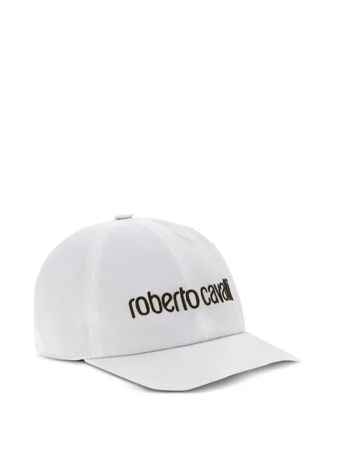 Roberto Cavalli logo-embroidered baseball cap White SYI00L9M001