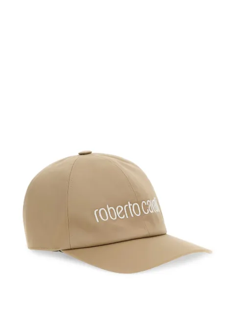 Roberto Cavalli embroidered-logo baseball cap Brown SYI00L9M001