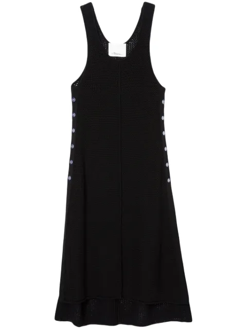 3.1 Phillip Lim tailored vest midi dress Black S24290662FVWBA001