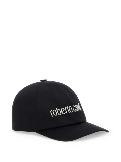 Roberto Cavalli embroidered-logo baseball cap Black SYI00L9M001