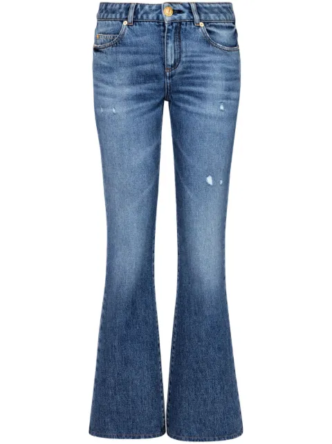 Balmain mid-rise flared jeans Blue CF0MJ130DE32