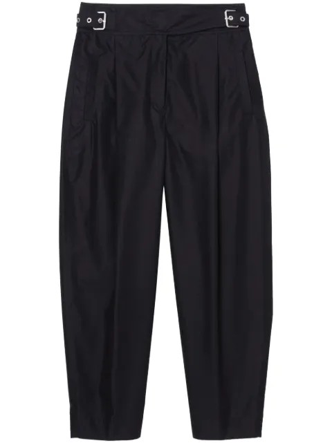 3.1 Phillip Lim buckled tapered trousers Black S24150336LCEBA001