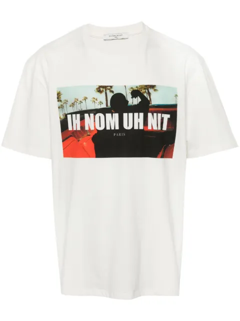 Ih Nom Uh Nit photograph-print cotton T-shirt Neutrals NMS24205
