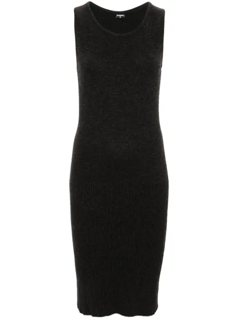 CHANEL Pre-Owned 2000s wool midi dress Grey CHA1350SH