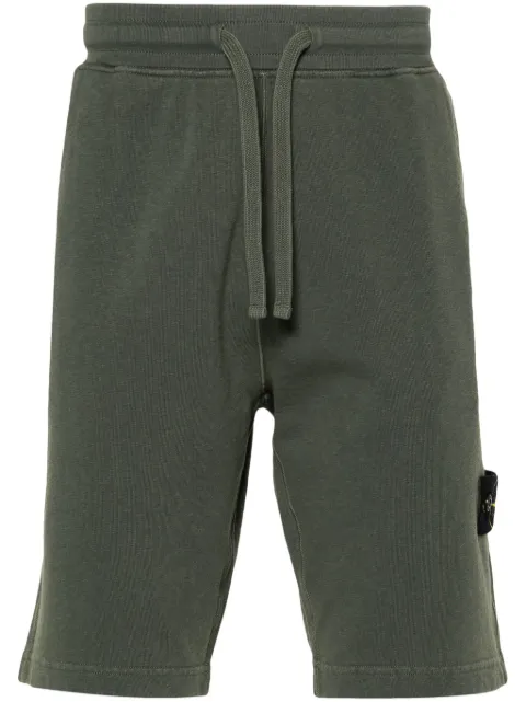 Stone Island Compass-badge track pants Green 801563460