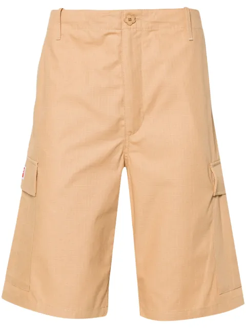 Kenzo mid-rise ripstop cargo shorts Brown FE55SH2359DL