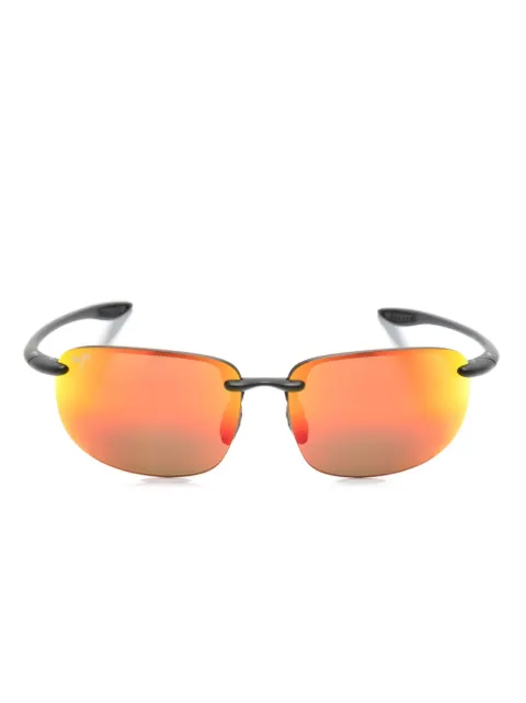 Maui Jim Ho'okipa XL rectangle-frame sunglasses Black RM456