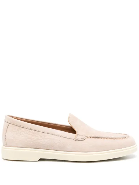 Santoni slip-on leather loafers Neutrals WUYA58856TISNPR
