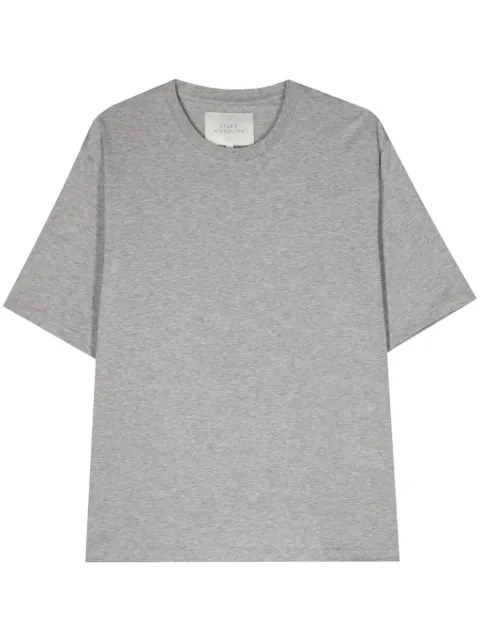 Studio Nicholson Bric jersey T-shirt Grey BRICSNM911MIDWEIGHTJERSEYTGREYMARL
