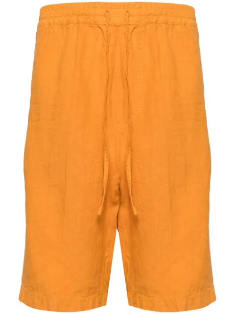 120% Lino linen bermuda shorts Orange 31ALIM29CM0000253