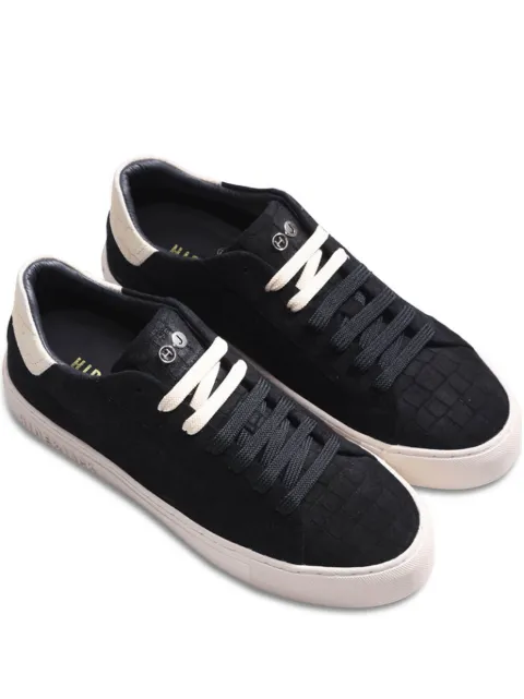 Hide&Jack Essence quilted low-top sneakers Black EFLTLBLKBGE