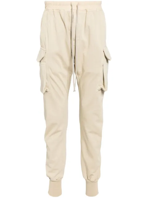 Rick Owens DRKSHDW Mastodon Cut cargo track pants Neutrals DU01D1386RIG
