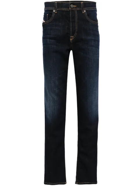 Diesel 2023 D-Finitive 009zs mid-rise straight-leg jeans Blue A10229009ZS
