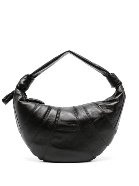 LEMAIRE Fortune Croissant bag in leather Brown BG0071LL095