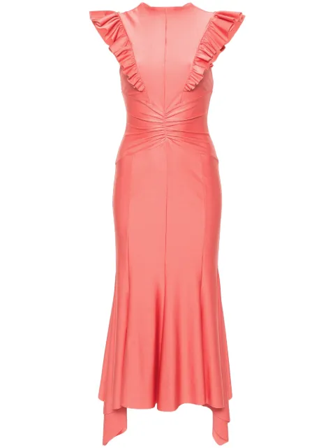 Philosophy Di Lorenzo Serafini ruffled midi dress Pink V04500720