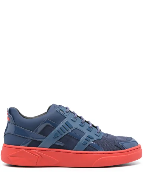 Hide&Jack Mini Silverstone panelled sneakers Blue 1LTHLBLURED