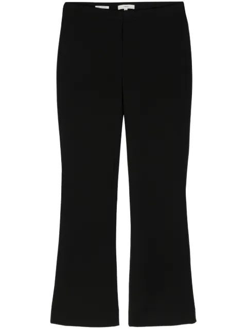 Vince mid-rise tapered-leg trousers Black V995822306F