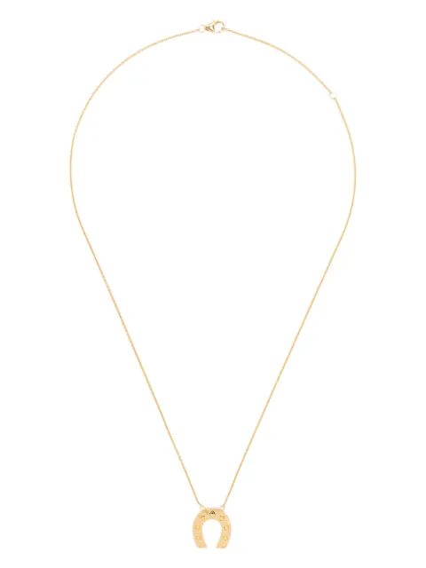 Harwell Godfrey 18kt yellow gold Mini Horseshoe pendant necklace Gold NFFTBMINIGD