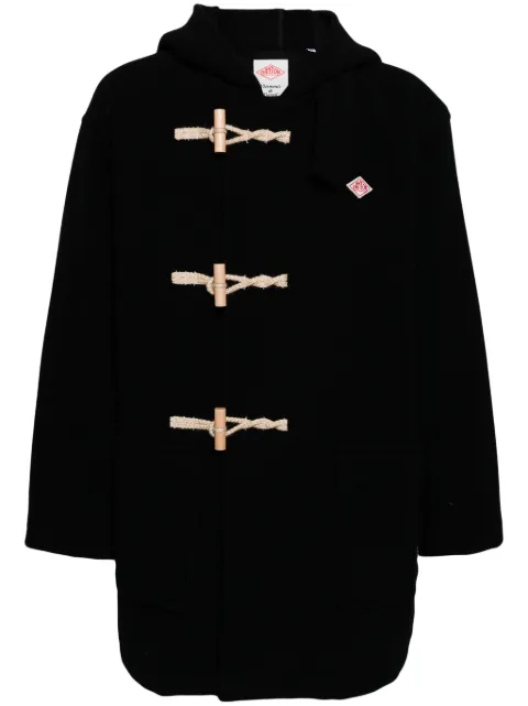 Danton wool-blend duffle coat Black DTA0390WLP