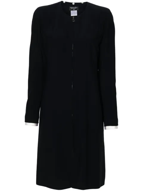 CHANEL Pre-Owned 1997 crepe midi dress Blue CHA1500RA