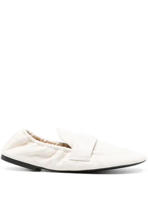Proenza Schouler Glove leather flat loafers Neutrals PS42040A19042