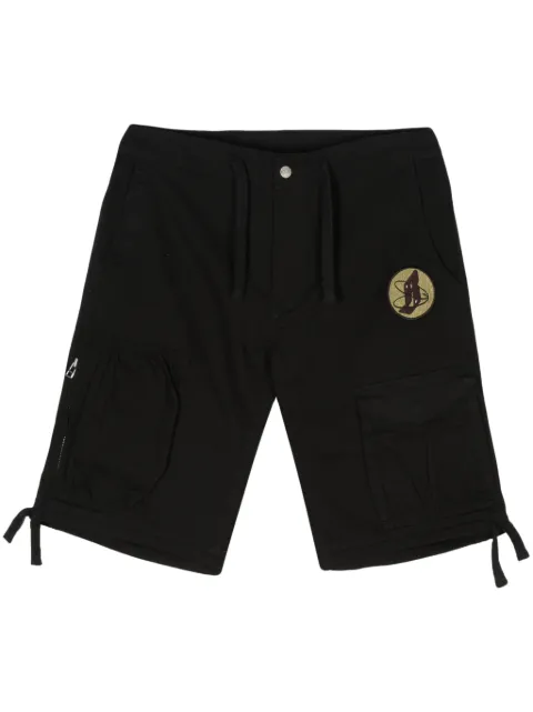 Billionaire Boys Club appliqué-logo cargo shorts Black B24115