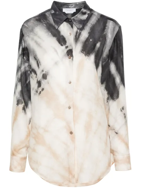 Gabriela Hearst Ferrara tie-dye shirt Neutrals 3241535C099