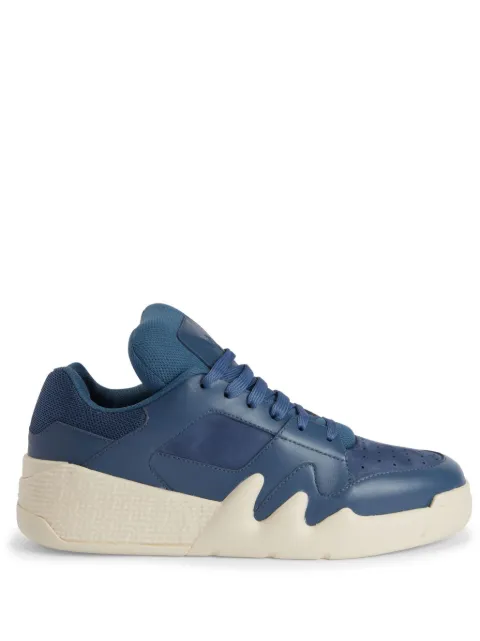 Giuseppe Zanotti Talon low-top leather sneakers Blue RM40037002