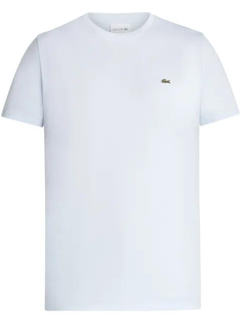 Lacoste logo-patch cotton T-shirt Blue TH6709